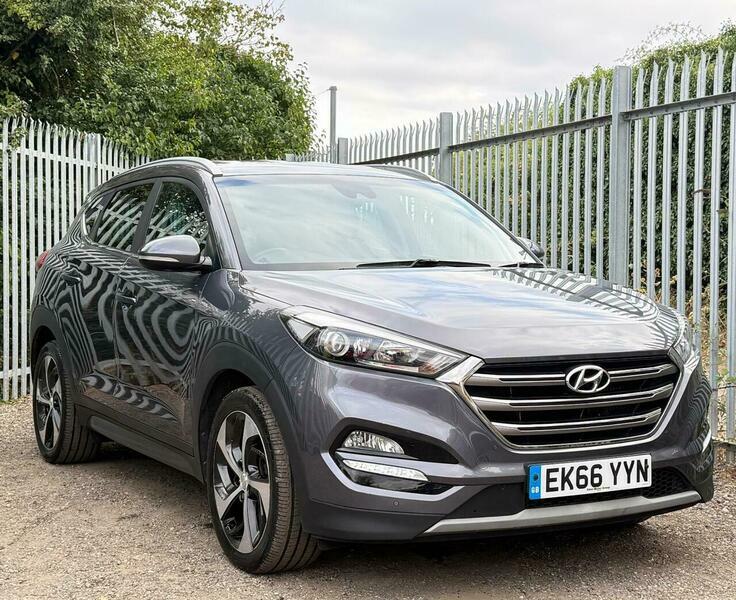 Hyundai Tucson 2.0 Crdi Premium EK66YYN Grey #5