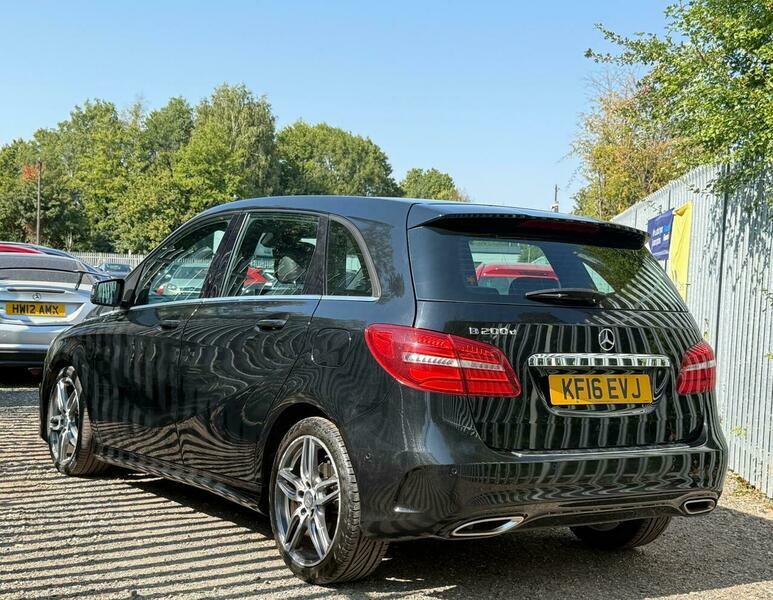 Mercedes-Benz B Class 2.1 B200d Amg Line KF16EVJ Black #4