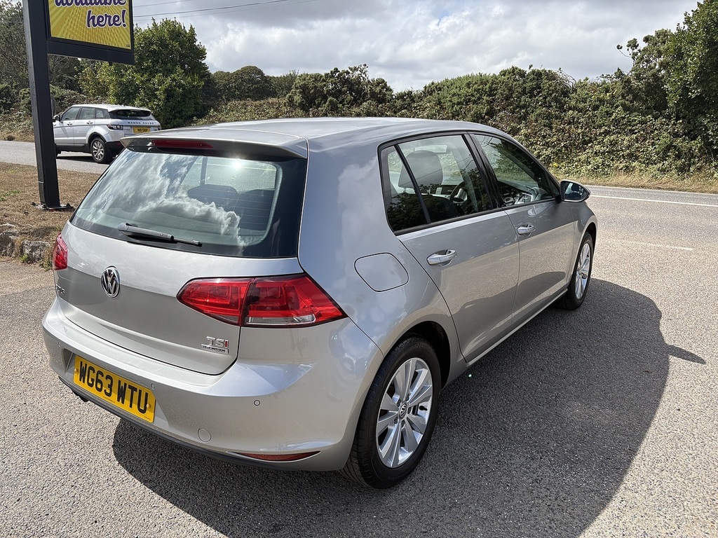 Volkswagen Golf Tsi Bluemotion Tech Se Silver #4