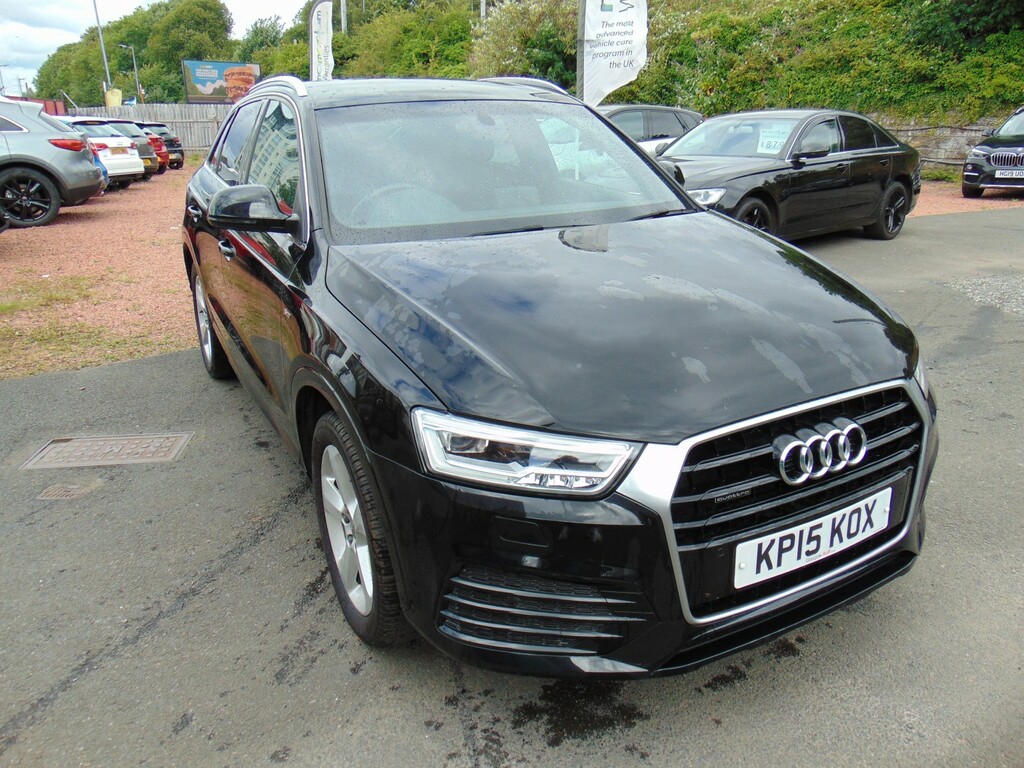 Audi Q3 Suv 2.0 Tfsi S Line Mot June 2027 Full Dealer Black #4