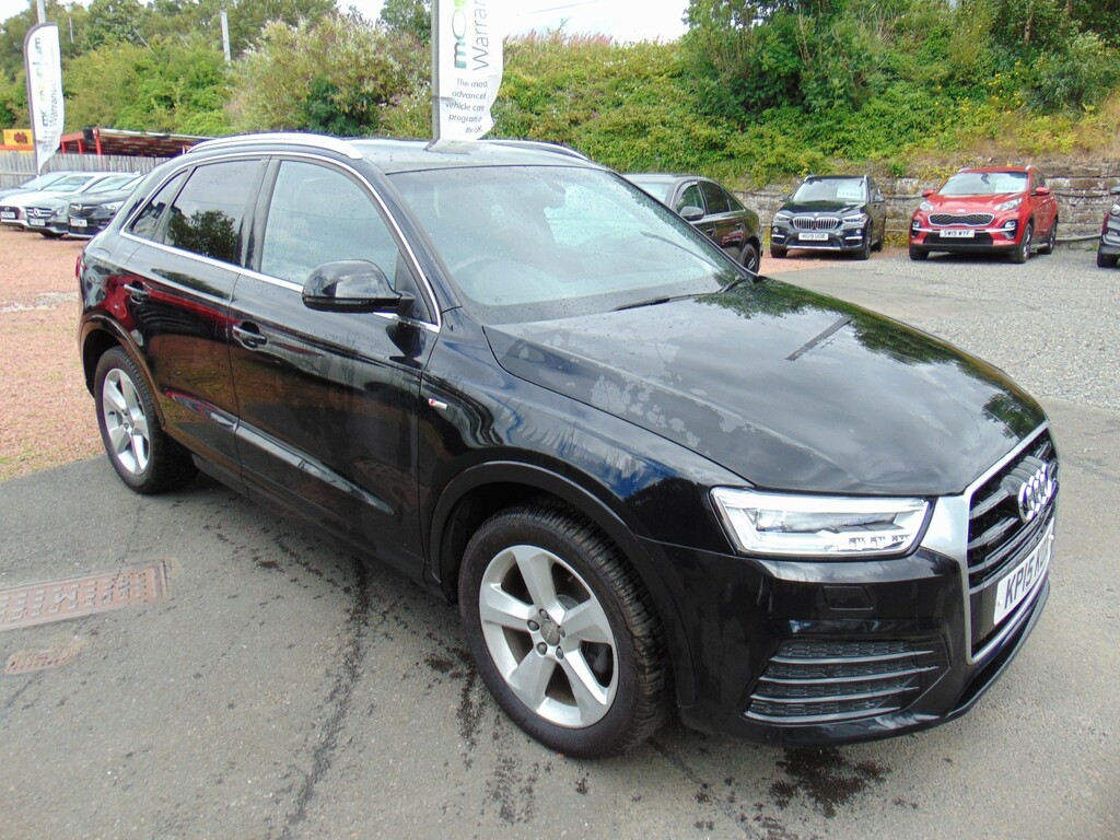 Audi Q3 Suv 2.0 Tfsi S Line Mot June 2027 Full Dealer Black #3