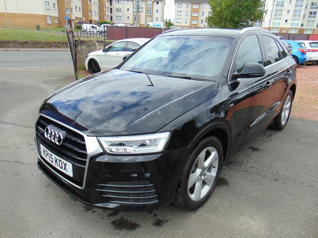Audi Q3 Suv 2.0 Tfsi S Line Mot June 2027 Full Dealer Black #6