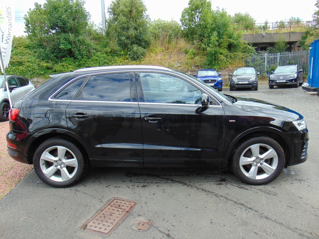 Audi Q3 Suv 2.0 Tfsi S Line Mot June 2027 Full Dealer Black