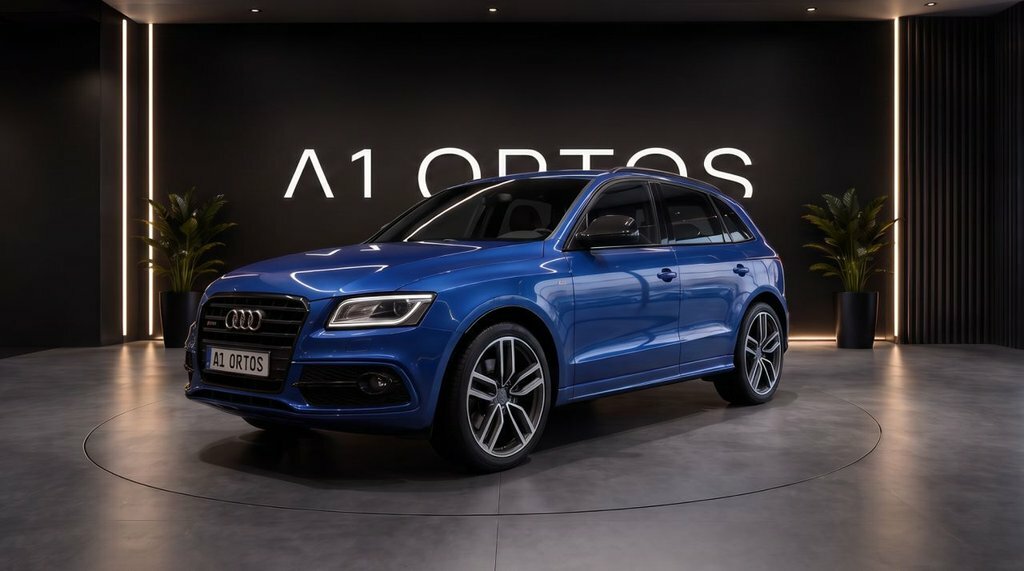 Audi Q5 2L S Line Plus HG66HMH Blue #4