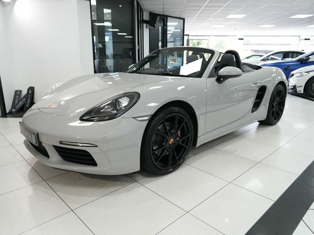 Porsche 718 Boxster Convertible Grey #4
