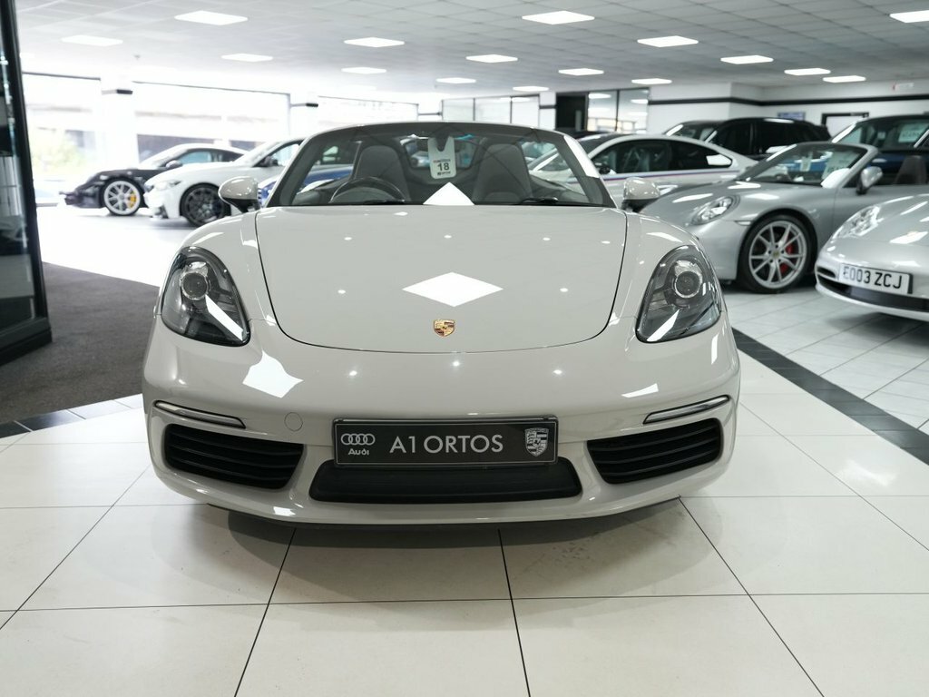 Porsche 718 Boxster Convertible Grey #2