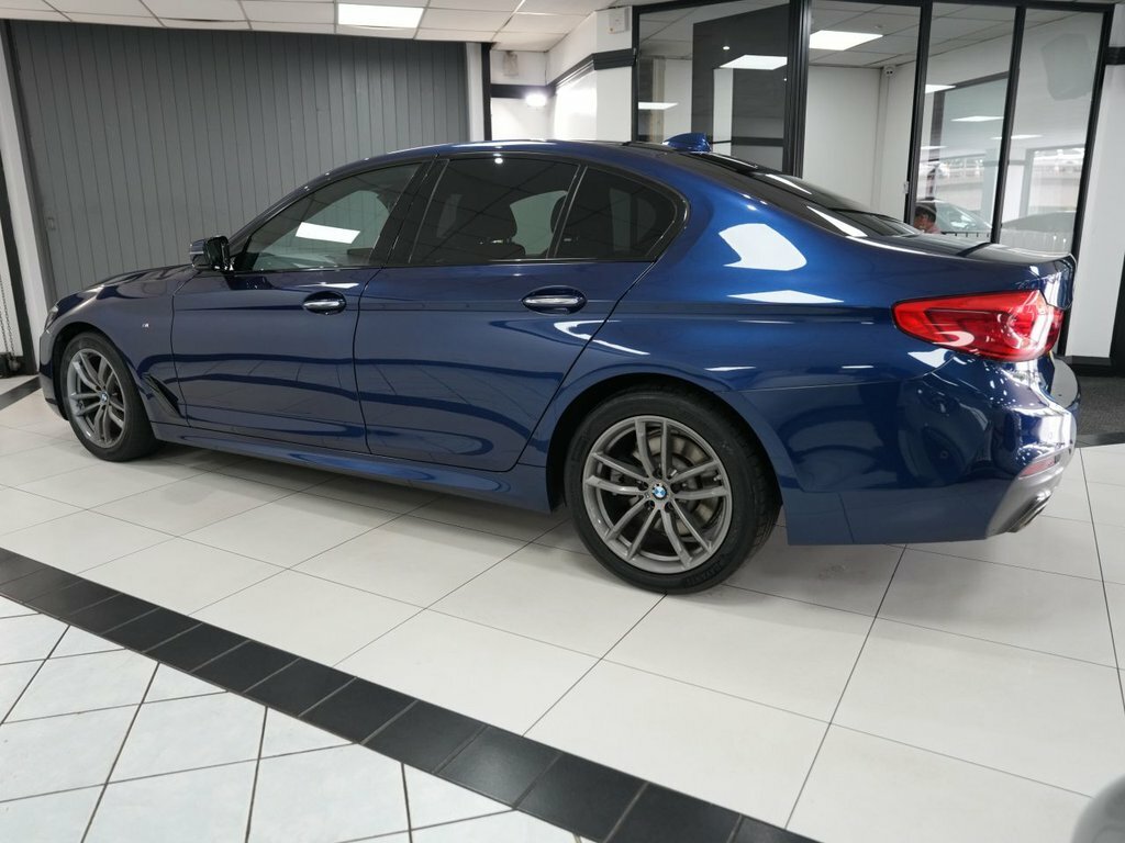 BMW 5 Series 2L M Sport Blue #4