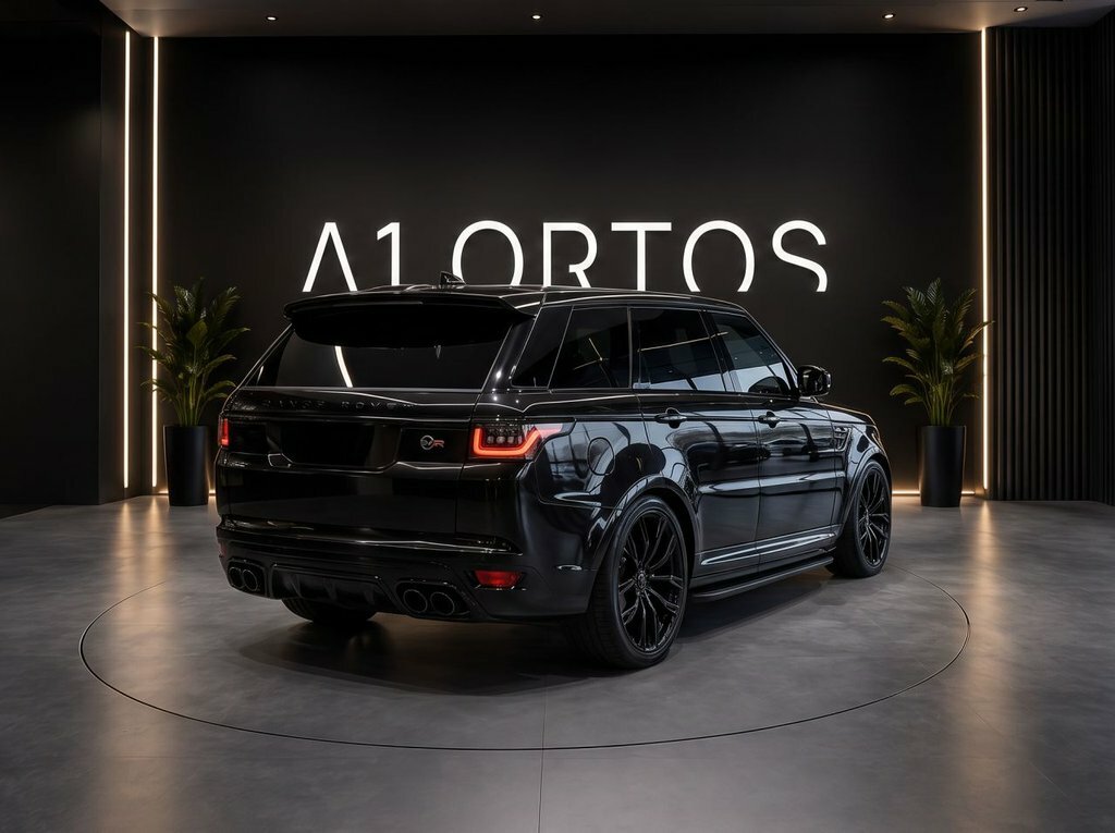 Land Rover Range Rover Sport 5L Svr Black #3