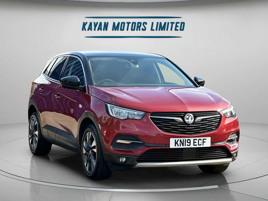 Vauxhall Grandland X 1.2 Turbo Sport Nav Euro 6 Ss Red