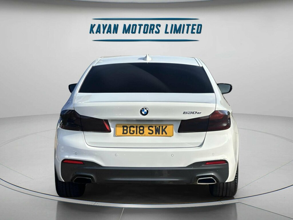 BMW 5 Series 2.0 530E 9.2Kwh M Sport Euro 6 Ss White #6