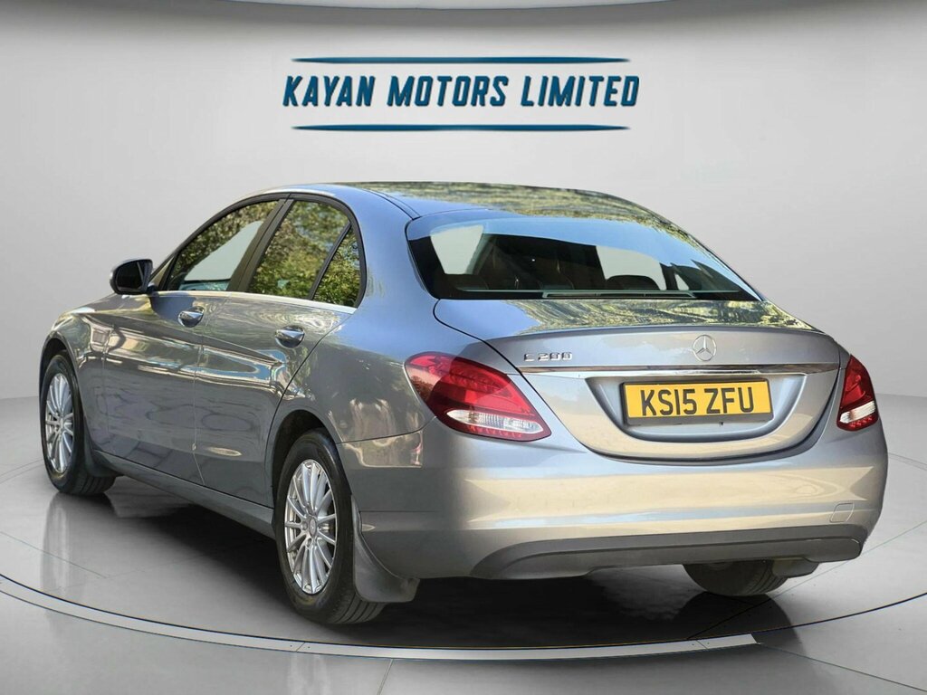 Mercedes-Benz C Class 2.0 C200 Se Euro 6 Ss Silver #4