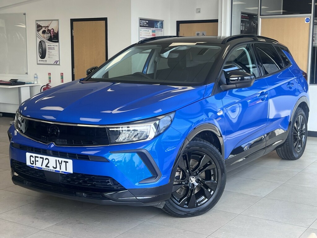 Vauxhall Grandland Suv 1.6 New Grandland Gs Line 1.6 225Ps Plug-in Hy GF72JYT Blue #3