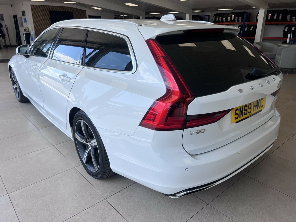 Volvo V90 2.0 R-design D4 White #6