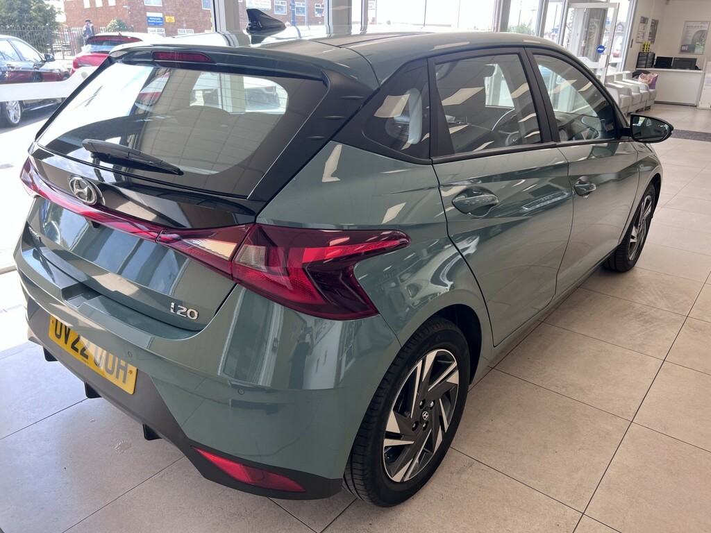 Hyundai I20 1.0 I20 Se Connect 1.0T Dct 48V My22 Green #6
