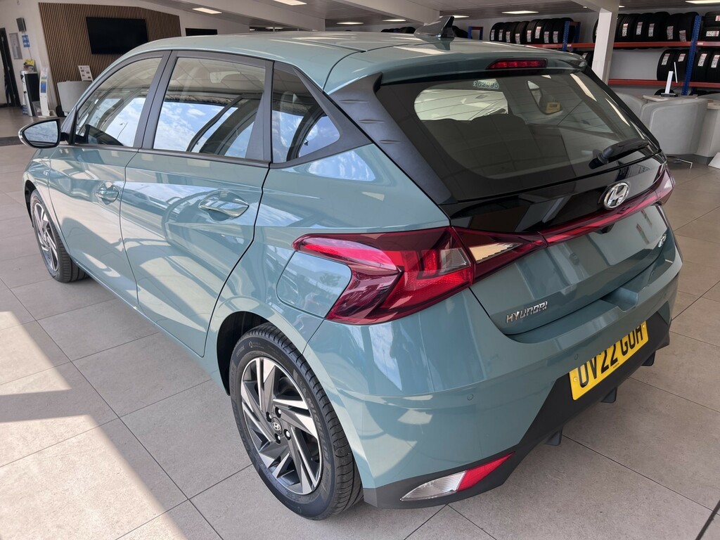 Hyundai I20 1.0 I20 Se Connect 1.0T Dct 48V My22 Green #5