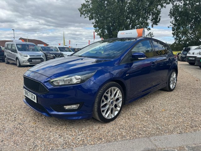 Ford Focus Ecoboost St-line Euro 6 Blue #2