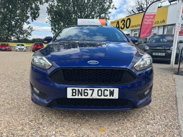Ford Focus Ecoboost St-line Euro 6 Blue #3