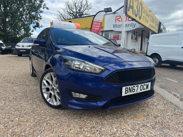 Ford Focus Ecoboost St-line Euro 6 Blue #5