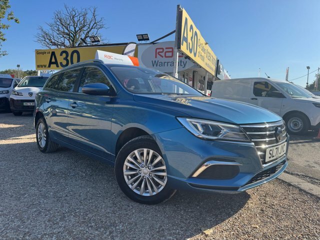 MG MG5 Exclusive Long Range Blue