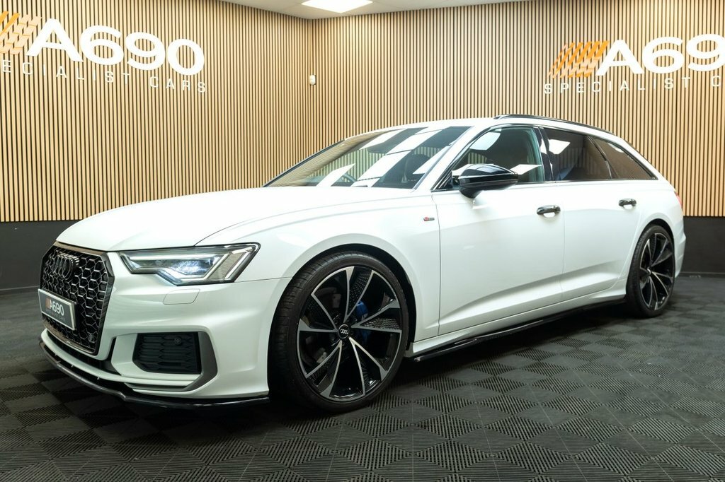 Audi A6 Avant 2L S Line White #3