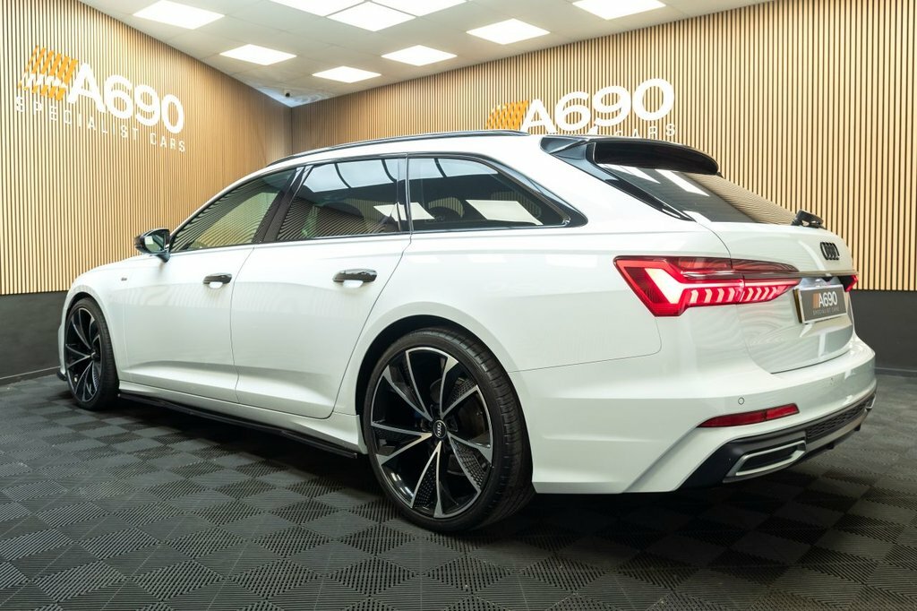 Audi A6 Avant 2L S Line White #5