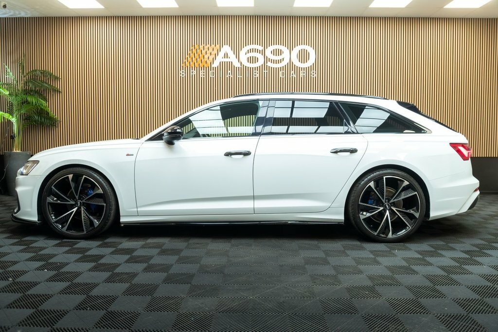 Audi A6 Avant 2L S Line White #4