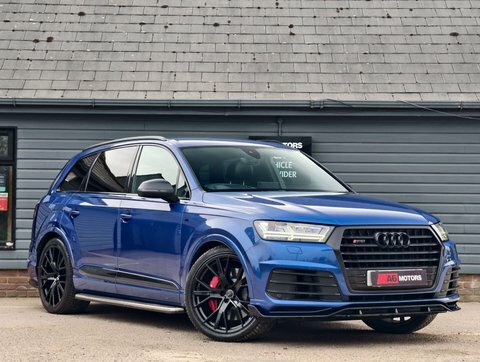 Audi SQ7 4.0 Sq7 Tdi Blue #3