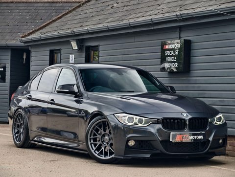 BMW 3 Series 320D Xdrive M Sport Blue #3
