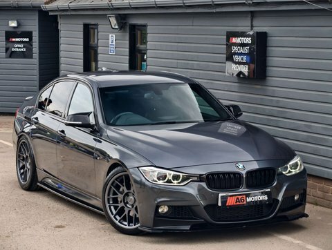 BMW 3 Series 320D Xdrive M Sport Blue #4