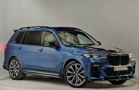 BMW X7 3.0 30D M Blue #2