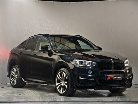 BMW X6 3.0 M50d Suv Black #6
