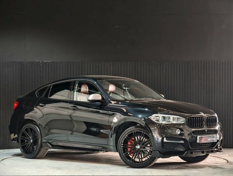 BMW X6 3.0 M50d Suv Black #6