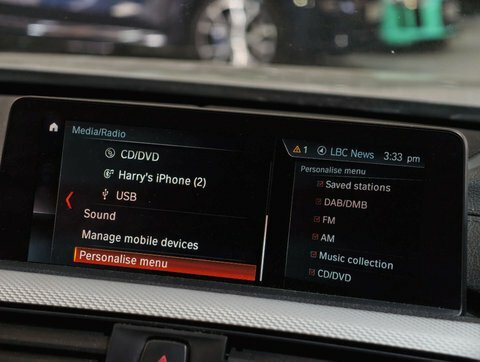BMW 4 Series 2.0 420I M Sport Convertible Eur Black #35