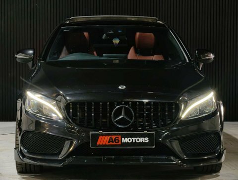 Mercedes-Benz C Class Saloon 2.0 C200 Sport Premium G-tronic Euro 6 Black #7