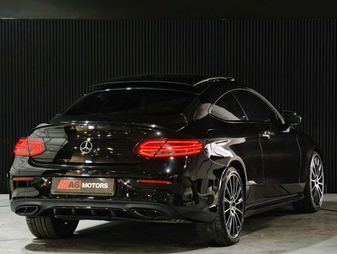 Mercedes-Benz C Class Saloon 2.0 C200 Sport Premium G-tronic Euro 6 Black #12