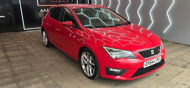 Seat Leon 2.0 Tdi Cr Fr Hatchback Euro 5 OY64LPU Red #3