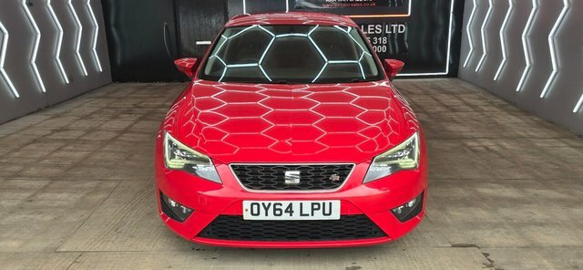 Seat Leon 2.0 Tdi Cr Fr Hatchback Euro 5 OY64LPU Red #4