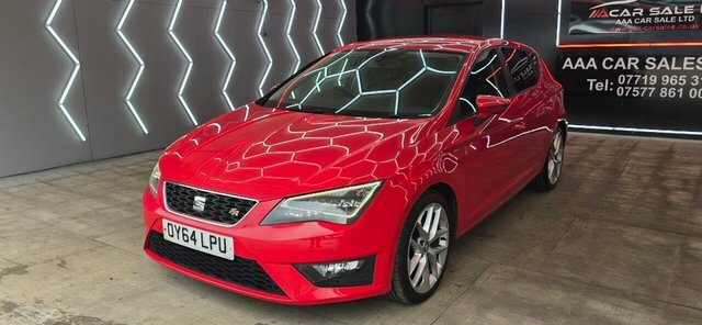 Seat Leon 2.0 Tdi Cr Fr Hatchback Euro 5 OY64LPU Red #5