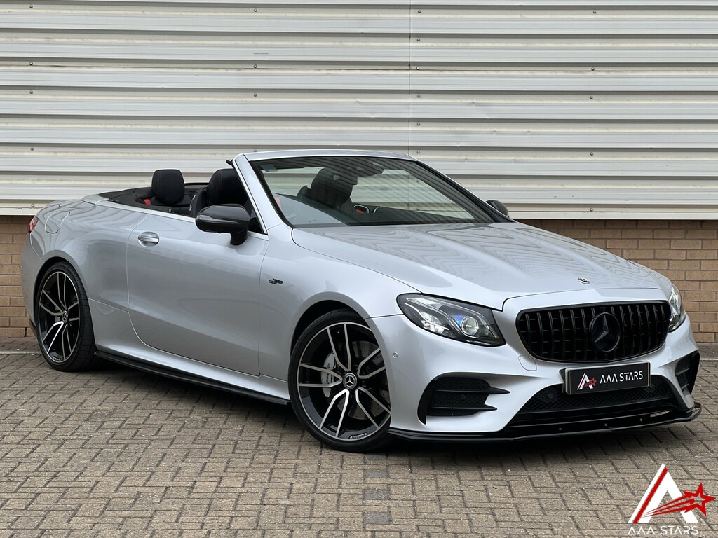 Mercedes-Benz E Class 3.0 E53 Mhev Eq Boost Amg Premium Plus Cabriolet Silver