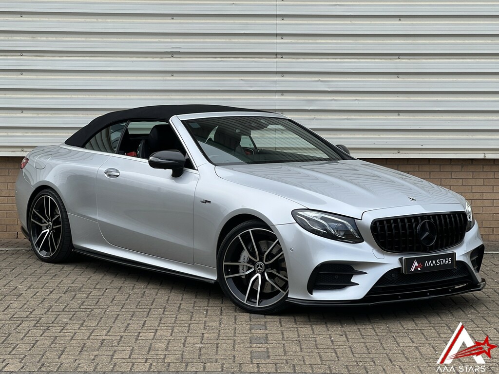 Mercedes-Benz E Class 3.0 E53 Mhev Eq Boost Amg Premium Plus Cabriolet Silver #4