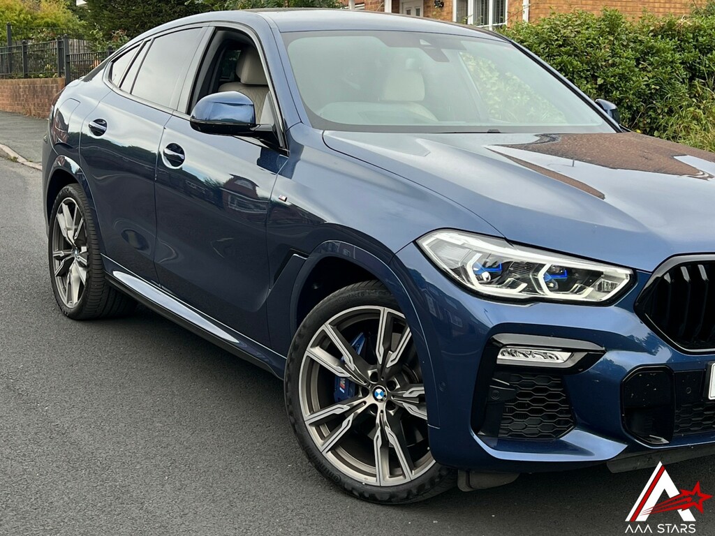 BMW X6 3.0 M50d Xdrive Euro 6 Ss Blue #4