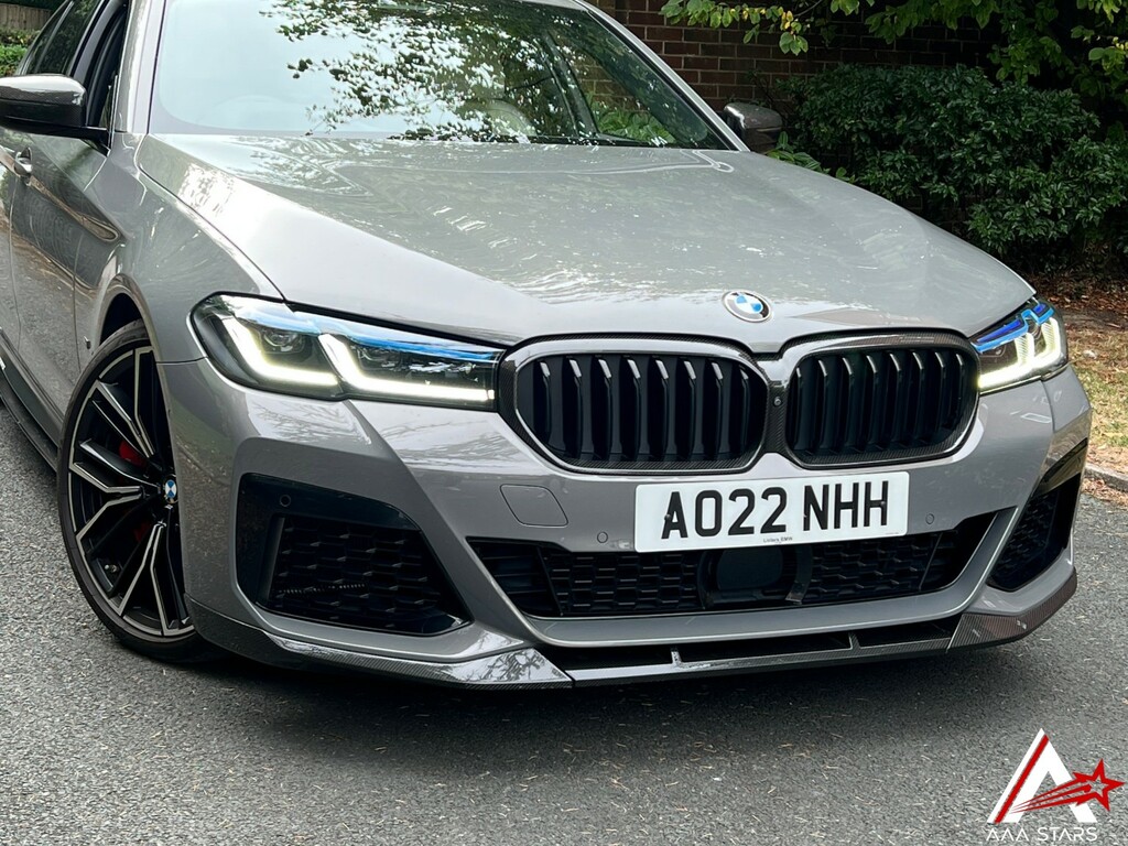 BMW 5 Series 4.4 M550i V8 Steptronic Xdrive Euro 6 Ss Grey #5