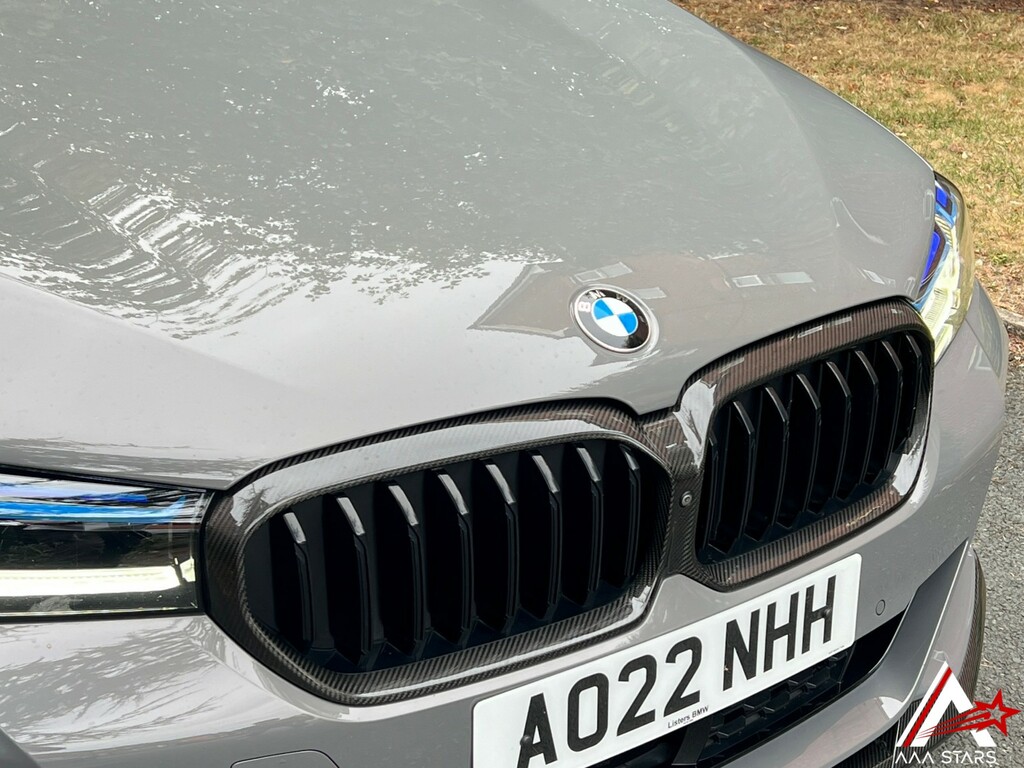 BMW 5 Series 4.4 M550i V8 Steptronic Xdrive Euro 6 Ss Grey #6