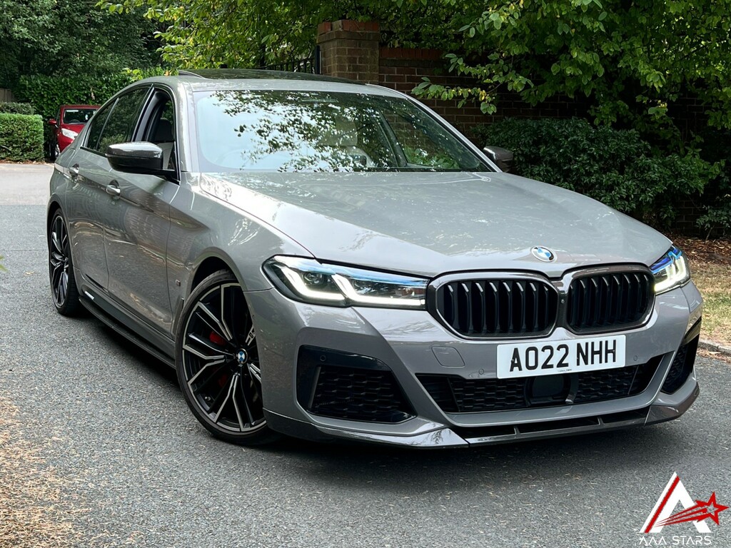 BMW 5 Series 4.4 M550i V8 Steptronic Xdrive Euro 6 Ss Grey