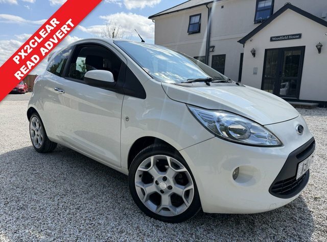 Ford KA 1.2 Titanium Hatchback Euro 5 6 White