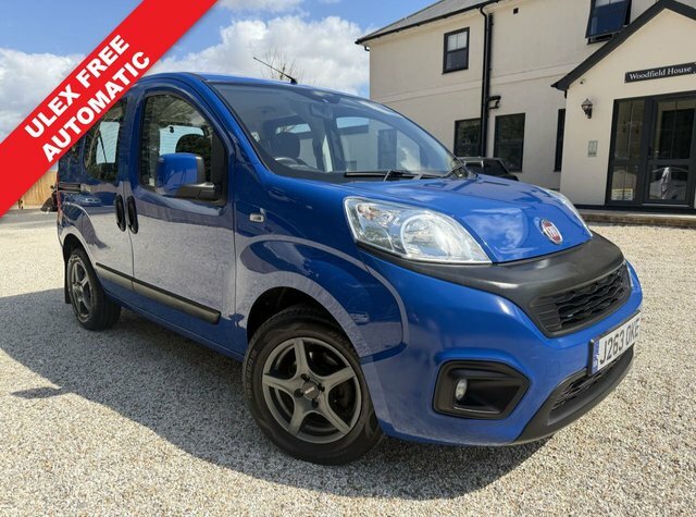 Fiat Qubo 1.3 Multijet Lounge Mpv Dualogic Euro 6 Blue