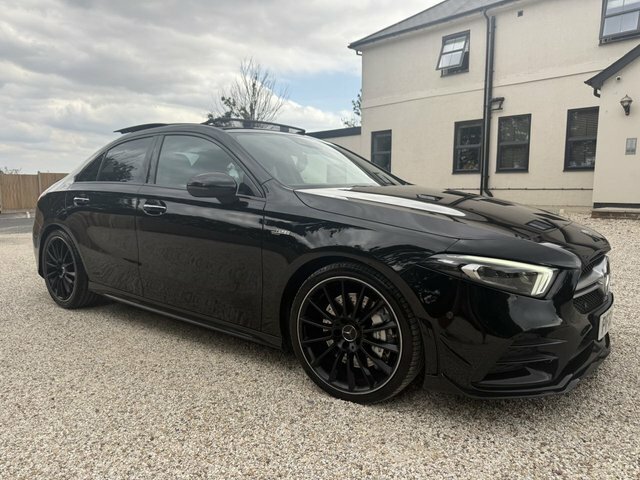 Mercedes-Benz A Class 2.0 A35 Amg Premium Plus Saloon Spds Black #3