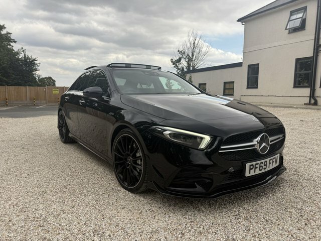 Mercedes-Benz A Class 2.0 A35 Amg Premium Plus Saloon Spds Black