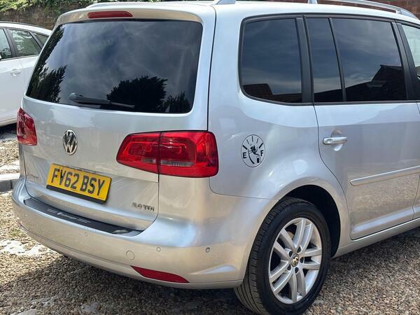Volkswagen Touran 2012 1.6 S Tdi Dsg 106 Bhp Silver #28