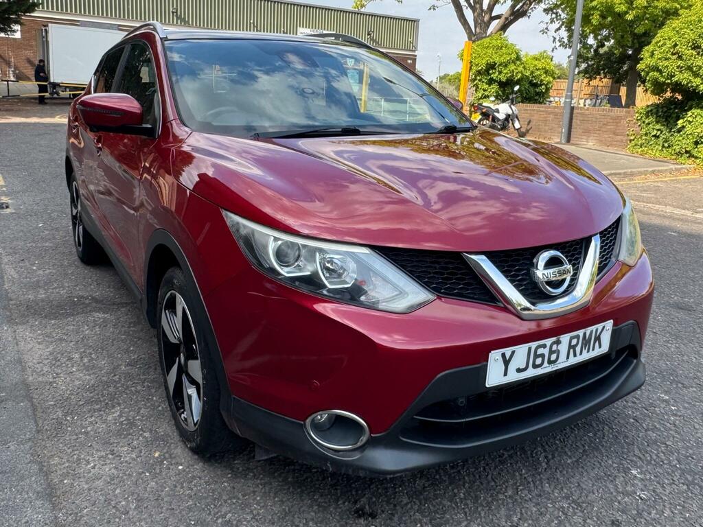 Nissan Qashqai 1.2 Dig-t N-vision Xtron 2Wd Euro 6 Ss YJ66RMK Red #6